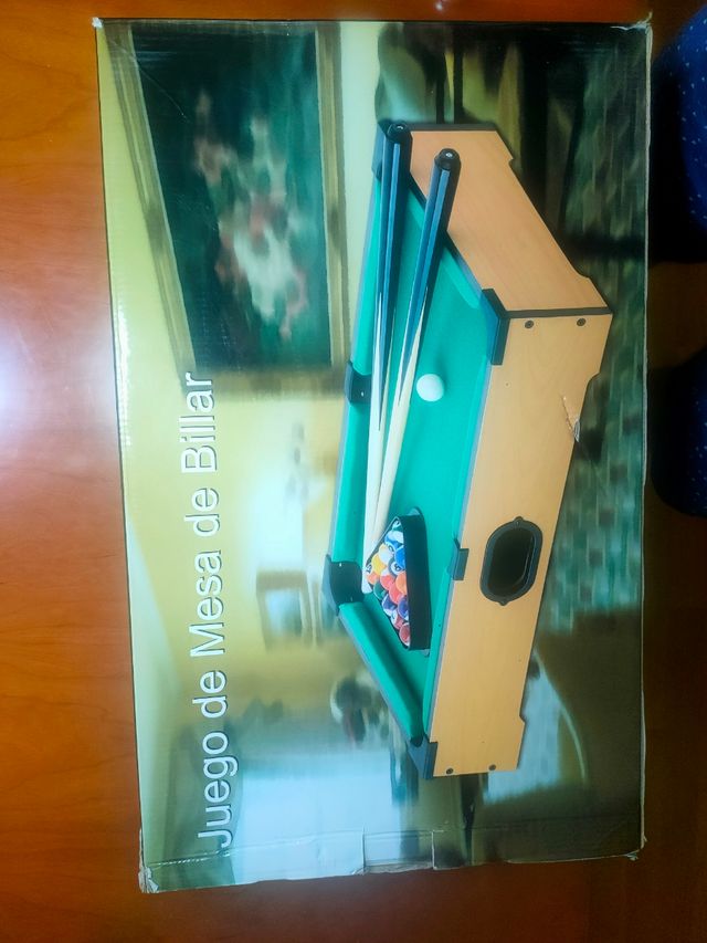 juego mesa billar