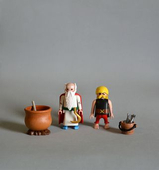 Playmobil Panoramix Y Ordenalfabetix