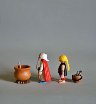 Playmobil Panoramix Y Ordenalfabetix