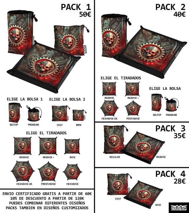 MECHANICUS - Bolsas y tiradados marca WARBAG