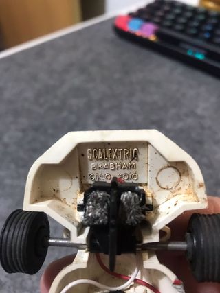 SCALEXTRIC UK BRABHAM C120 MARTINI RACING