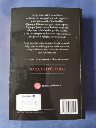Saga CREPÚSCULO. Stephenie Meyer.