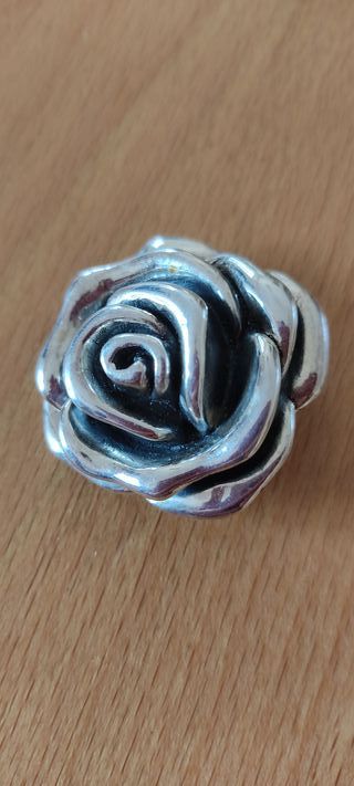 Broche de plata flor. N61