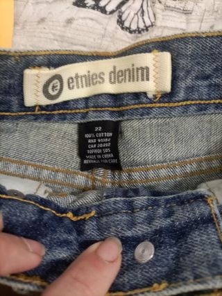 Jeans bambino etnies denim taglia 22 
