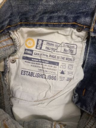 Jeans bambino etnies denim taglia 22 