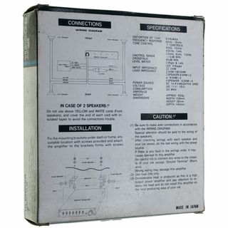 AMPLIFICADOR RADIO COCHE