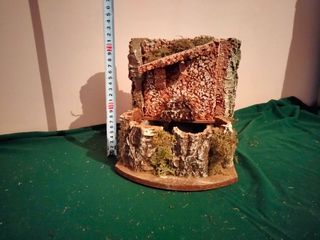 Fuente eléctrica con luz para belén