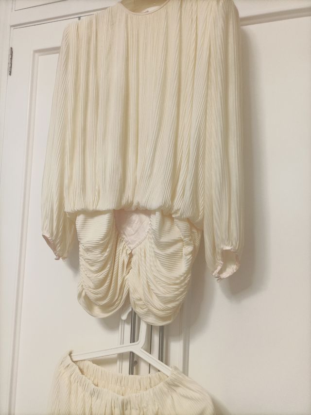 Conjunto plisado fiesta