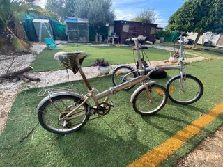 bicicletas plegables aluminio .