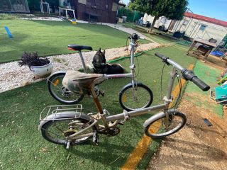 bicicletas plegables aluminio .