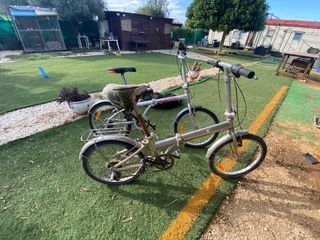 bicicletas plegables aluminio .