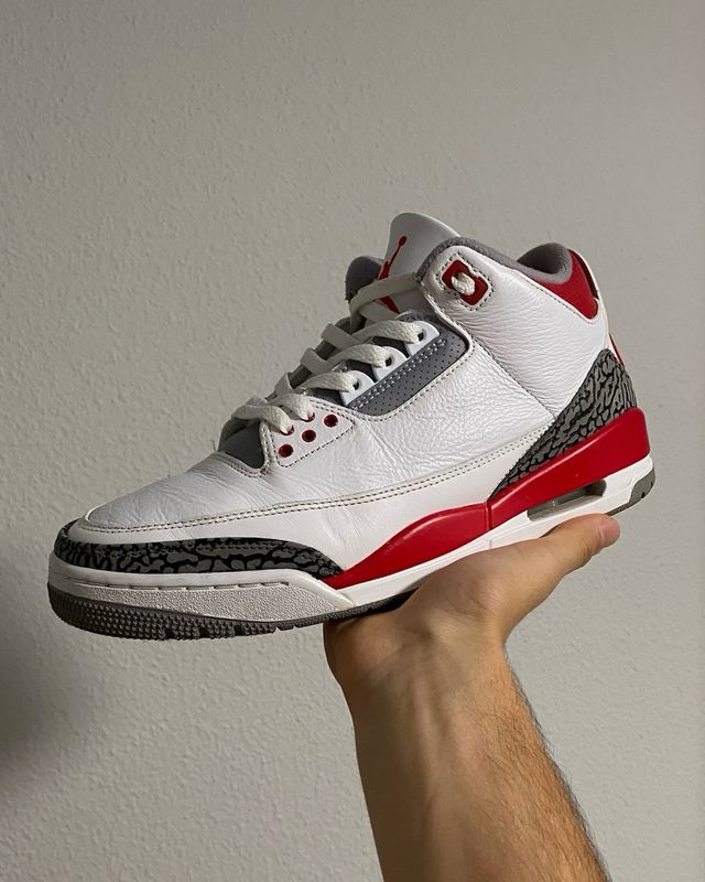 Jordan 3 Fire Red 43