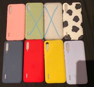 Fundas XIAOMI MI A3 + 2 protectores de pantalla