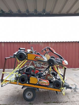 Remolque plataforma Karts
