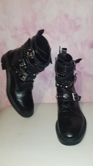 Botas Zara.De piel 
