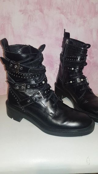 Botas Zara.De piel 