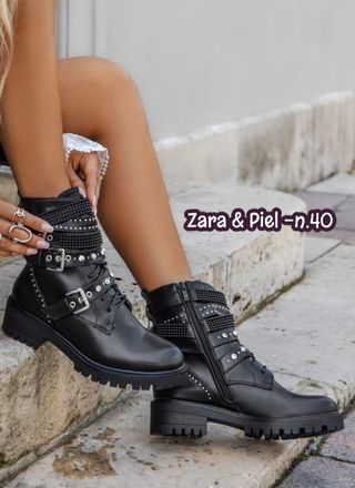 Botas Zara.De piel 