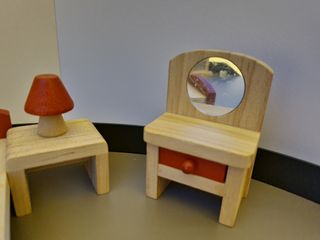 Muebles habitación casa de muñecas