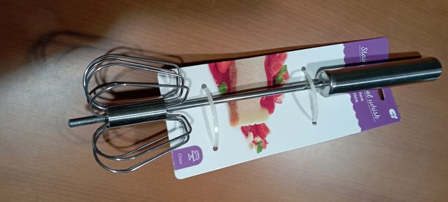 Batidor automático inoxidable