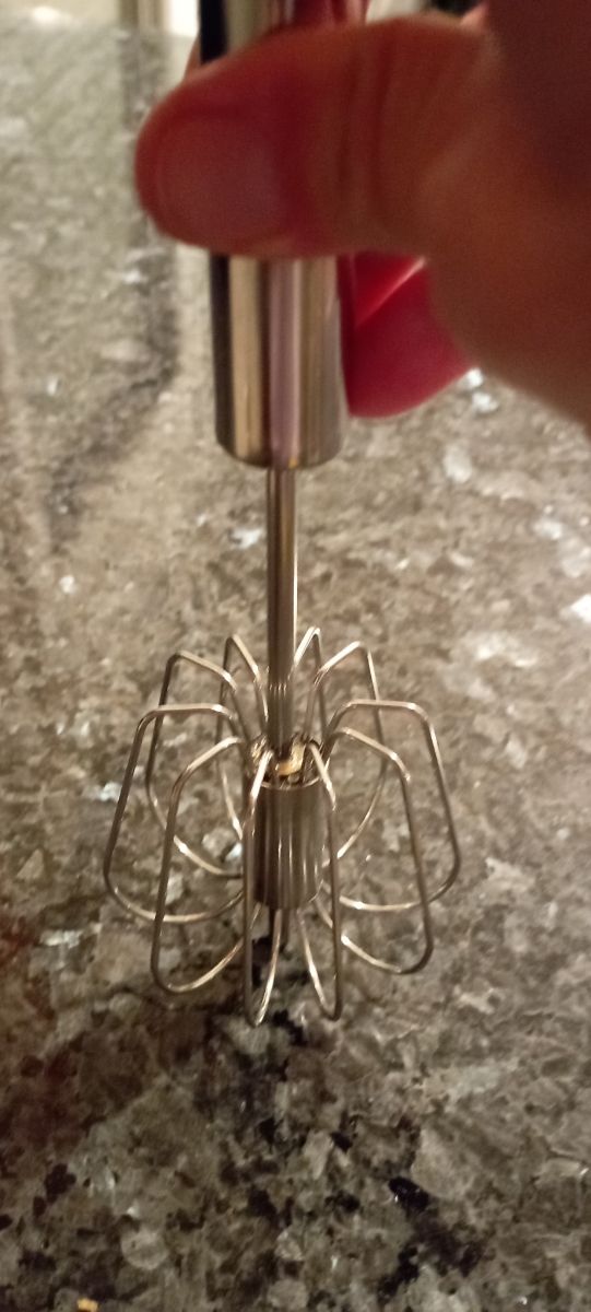 Batidor automático inoxidable