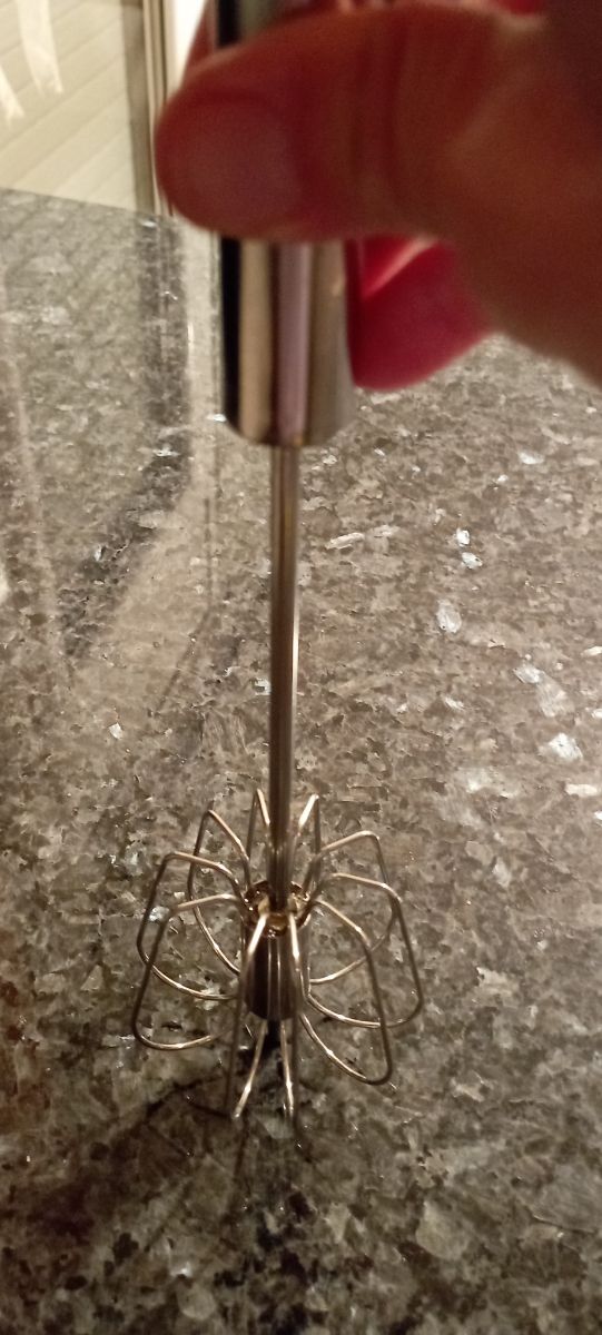 Batidor automático inoxidable