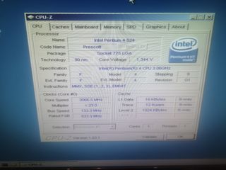 Intel Pentium 4 524 HT (CPU Intel s.775)