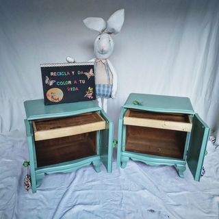 Mesillas antiguas recicladas