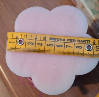 Coppia di candele rosa