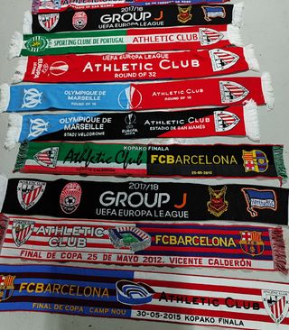 Bufandas Europa league/Kopas Finl Athletic Bilbao