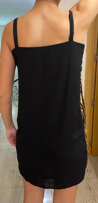 VESTIDO DE FIESTA LENTEJUELAS talla M