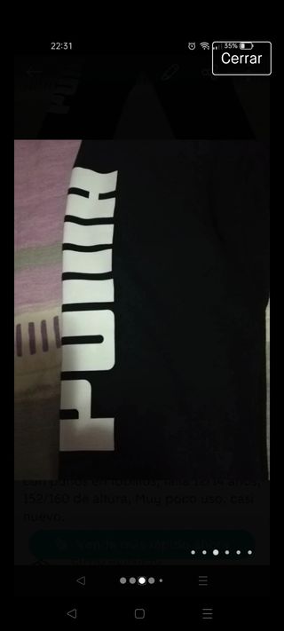 Pantalón chándal puma