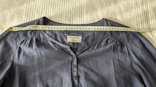 Camisa azul marino Massimo Dutti
