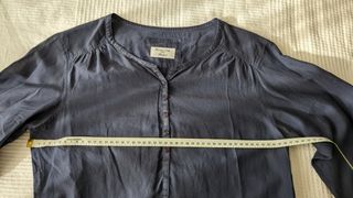 Camisa azul marino Massimo Dutti