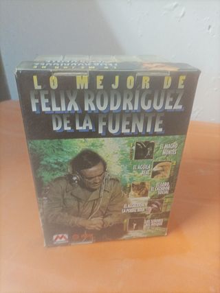 Coleccion videos vhs de Felix Rodríguez