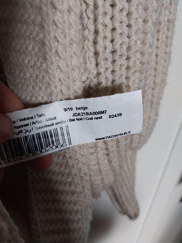 Cardigan a maglia da bambina