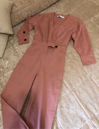 Mono popelín elástico Zara Tallas XS y S