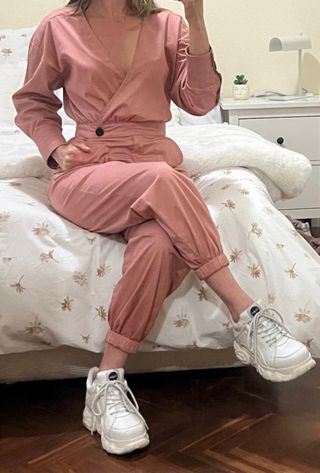 Mono popelín elástico Zara Tallas XS y S