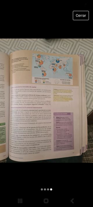 Libro. Historia del mundo contemporaneo