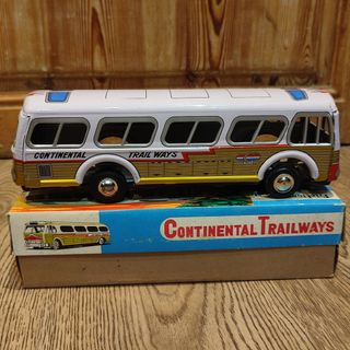 ANTIGUO AUTOBUS DE JUGUETE DE HOJALATA