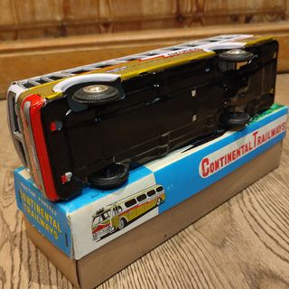 ANTIGUO AUTOBUS DE JUGUETE DE HOJALATA