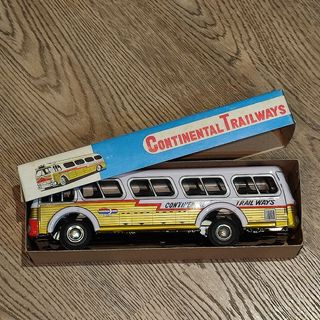 ANTIGUO AUTOBUS DE JUGUETE DE HOJALATA