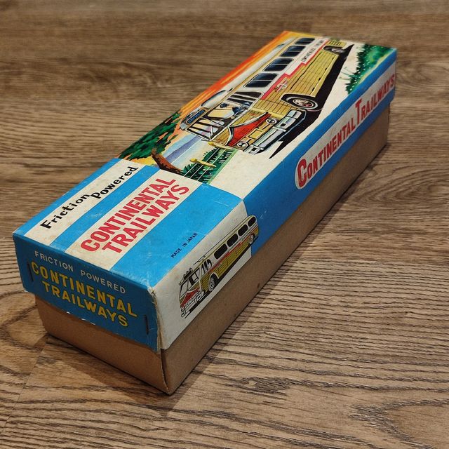 ANTIGUO AUTOBUS DE JUGUETE DE HOJALATA