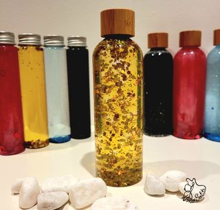 Botellas sensoriales líquidas Emociones