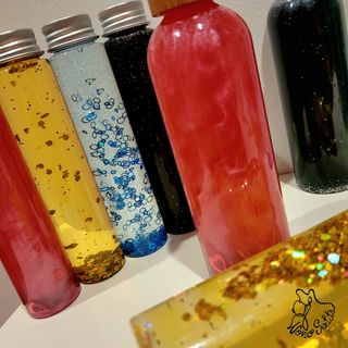 Botellas sensoriales líquidas Emociones