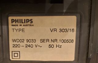 Despiece vídeo philips vr303 vhs vcr