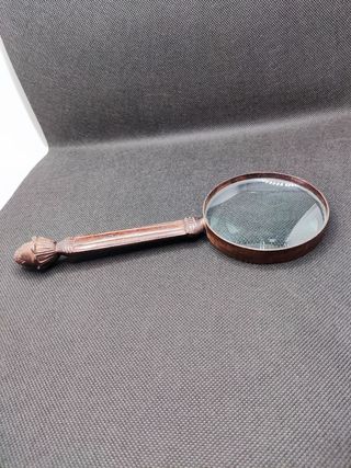 Lupa Antigua Mango de Bronce Remate Piña