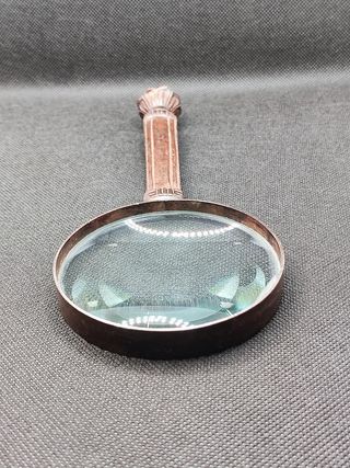 Lupa Antigua Mango de Bronce Remate Piña
