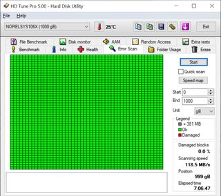 Disco duro 1TB Toshiba SATA sin errores verificado