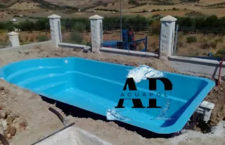 Piscina de poliéster 6x3