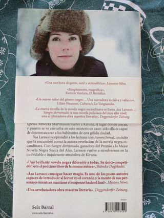 Asa Larsson. (Pack dos novelas)